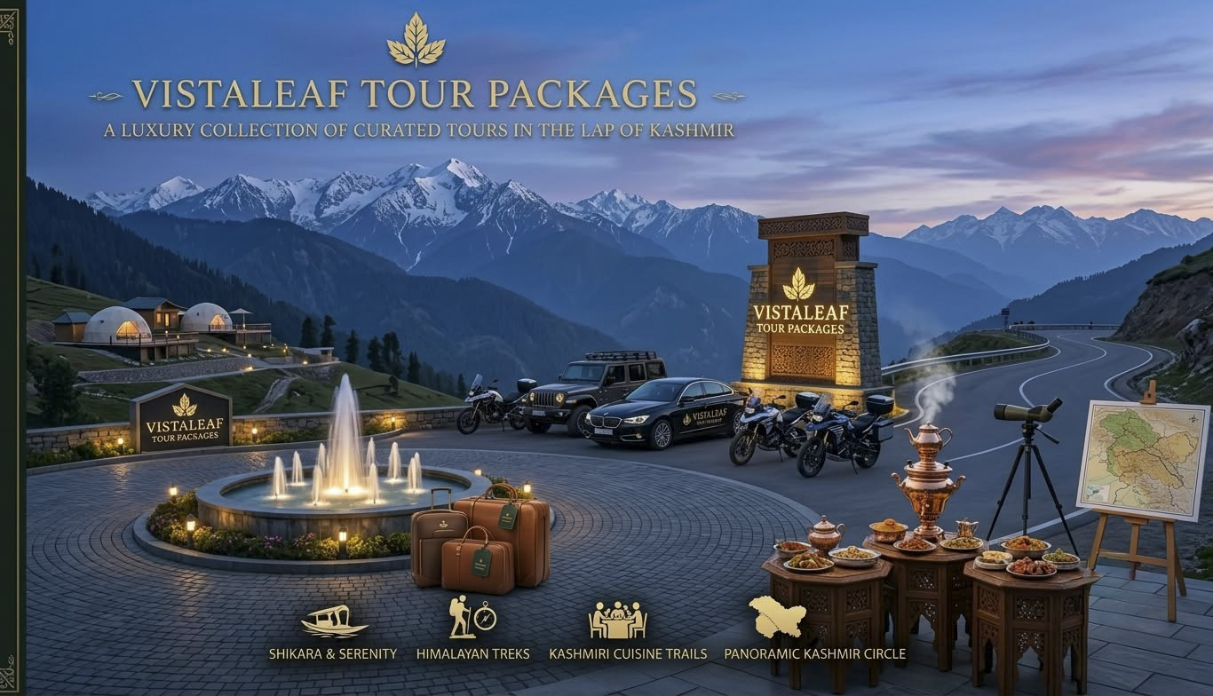 VistaLeaf Tours — Curated journeys across J&K